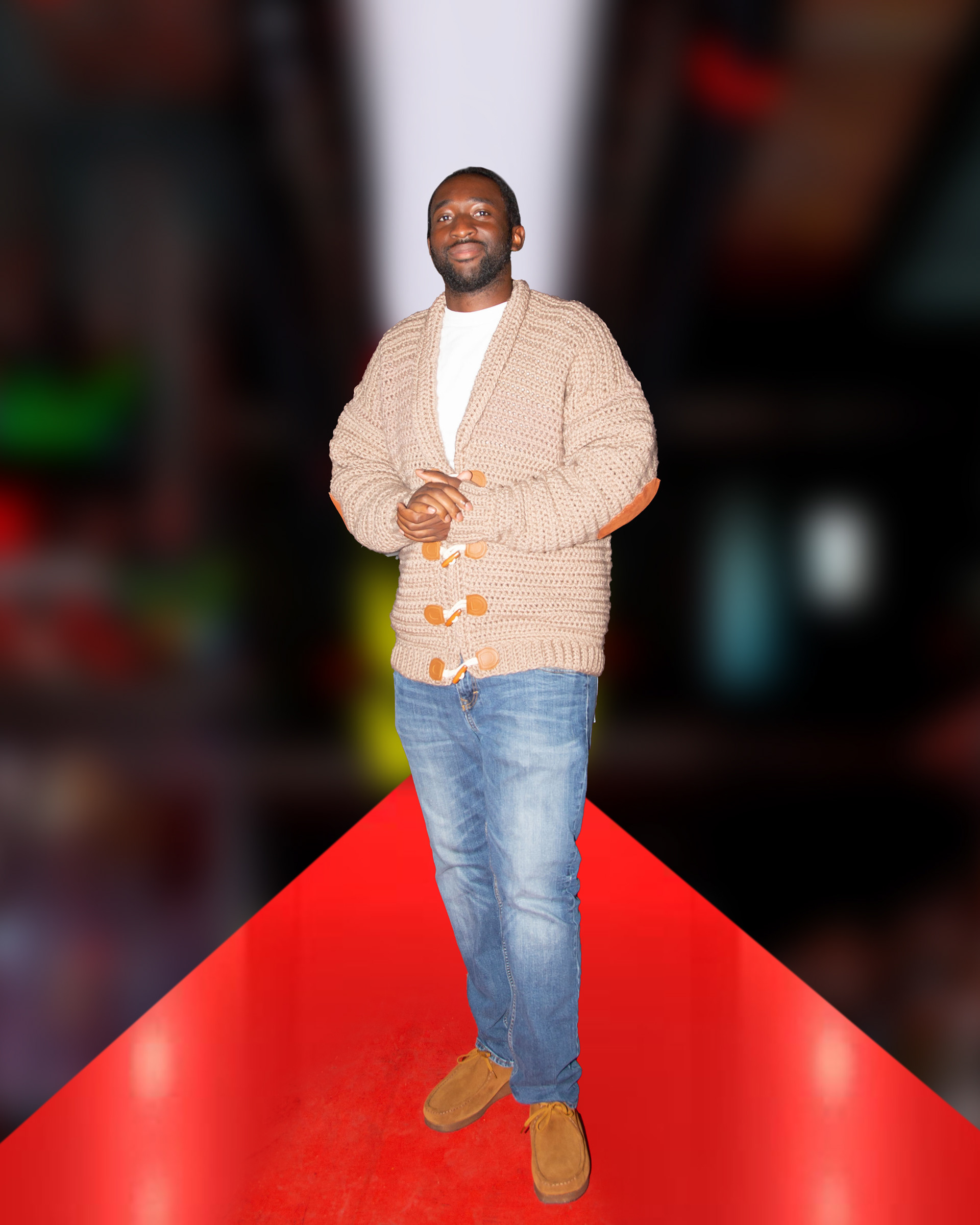 Shawl Collar Chunky Cardigan starting at $250