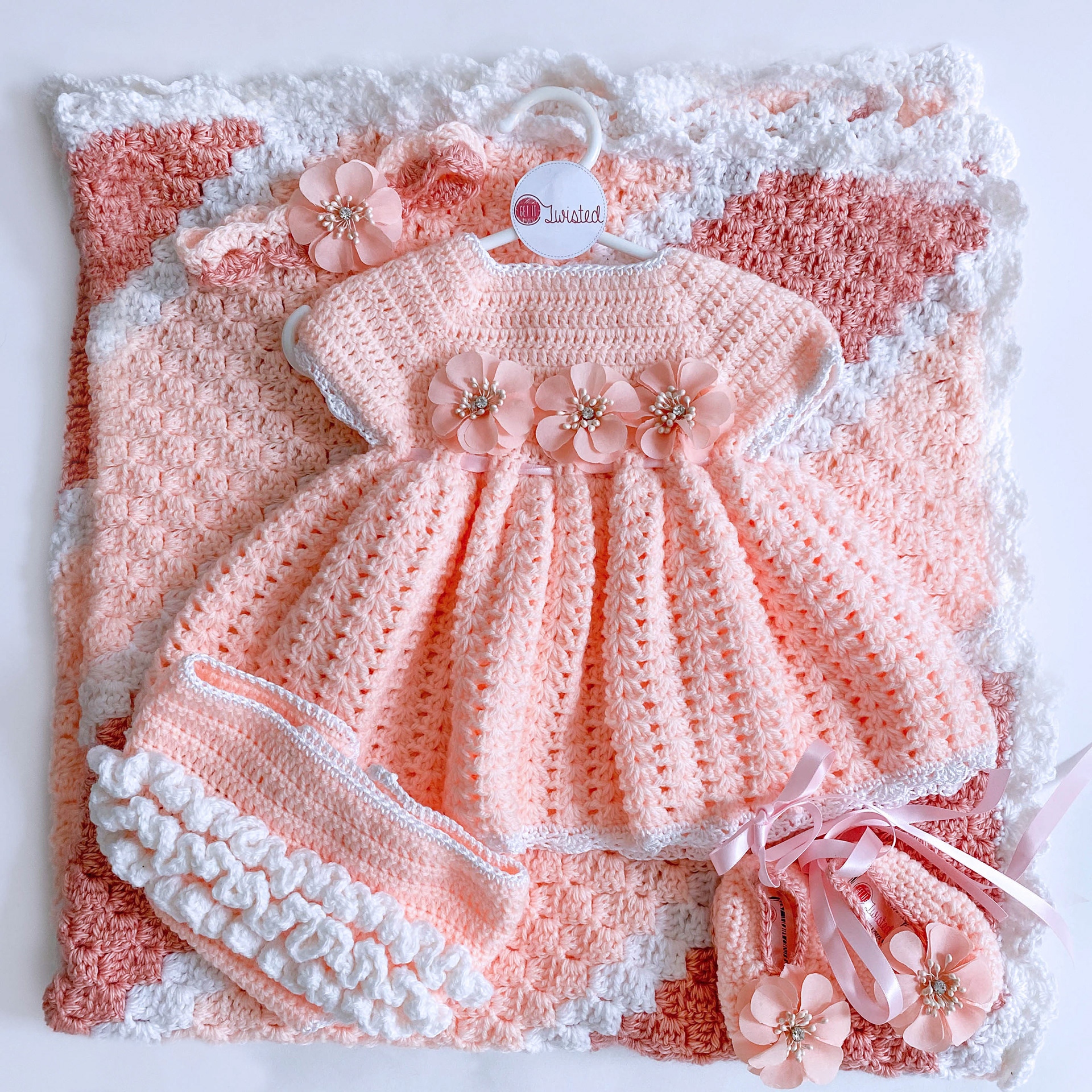 Dress $90 , headband $22, Shoes $38 = $150 Bundle $140 (Clothes set only)