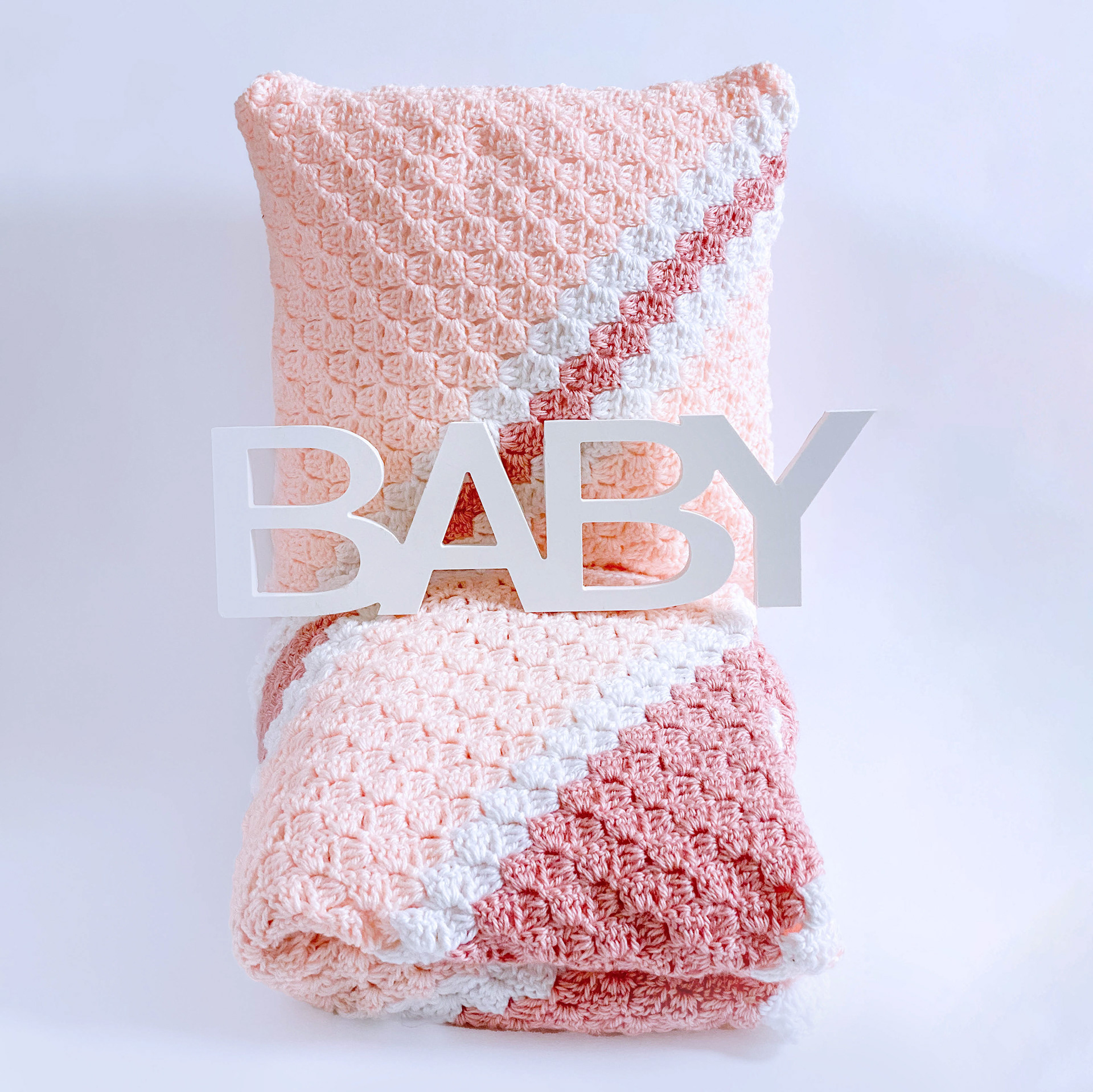 Baby blanket set = includes blanket and pillow $ 150
