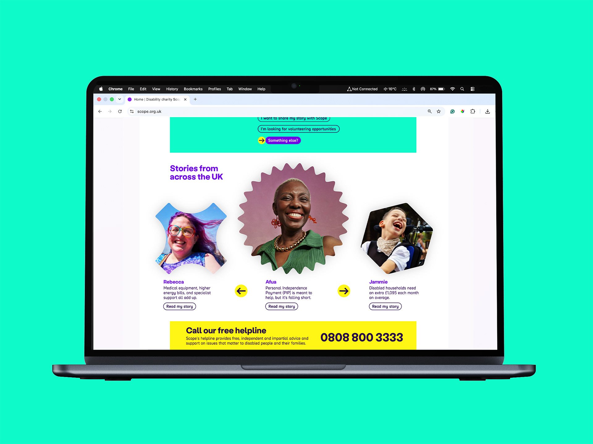 Website redesign