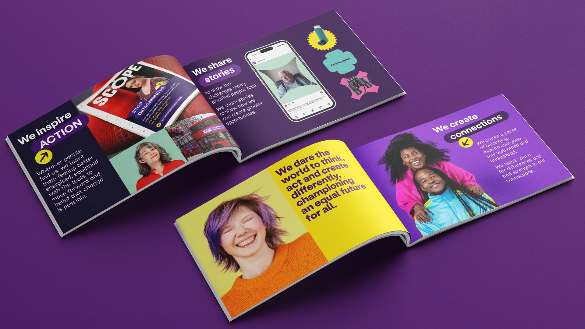 Brand launch booklet