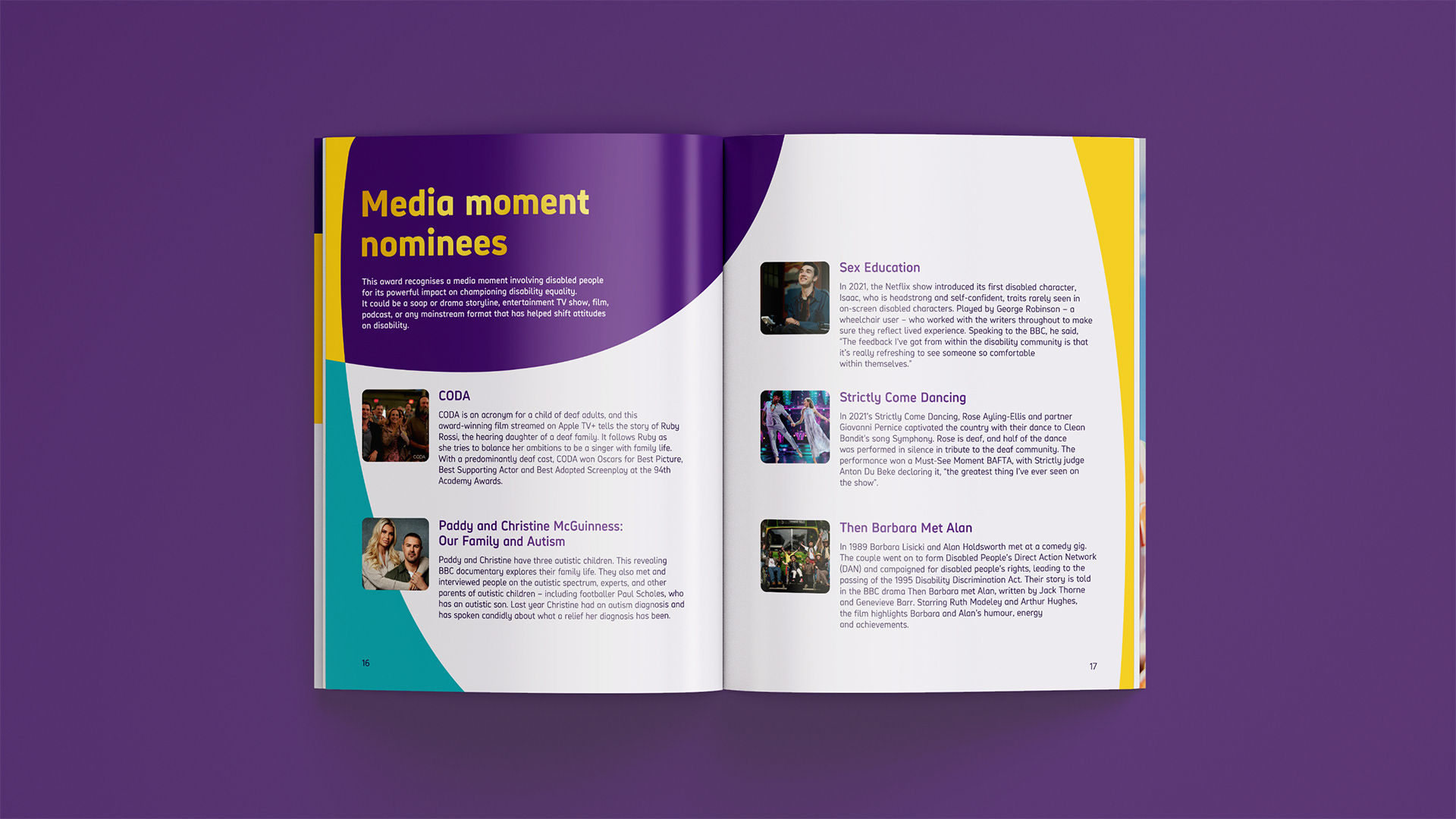 Scope Awards programme