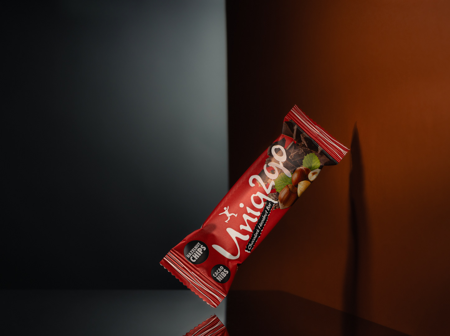 Uniq2go - Chocolate and Hazelnut Bar