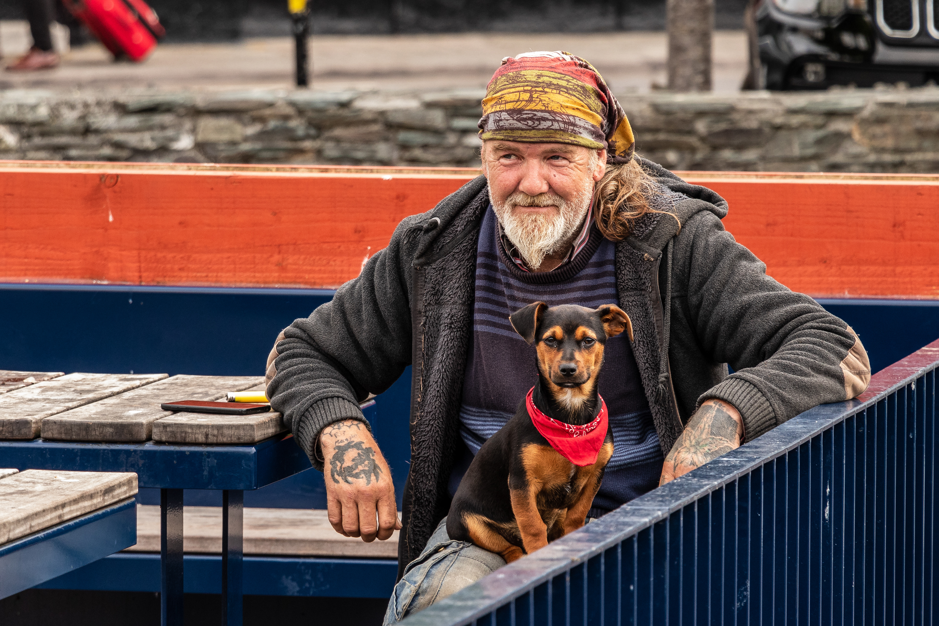Man and Dog!