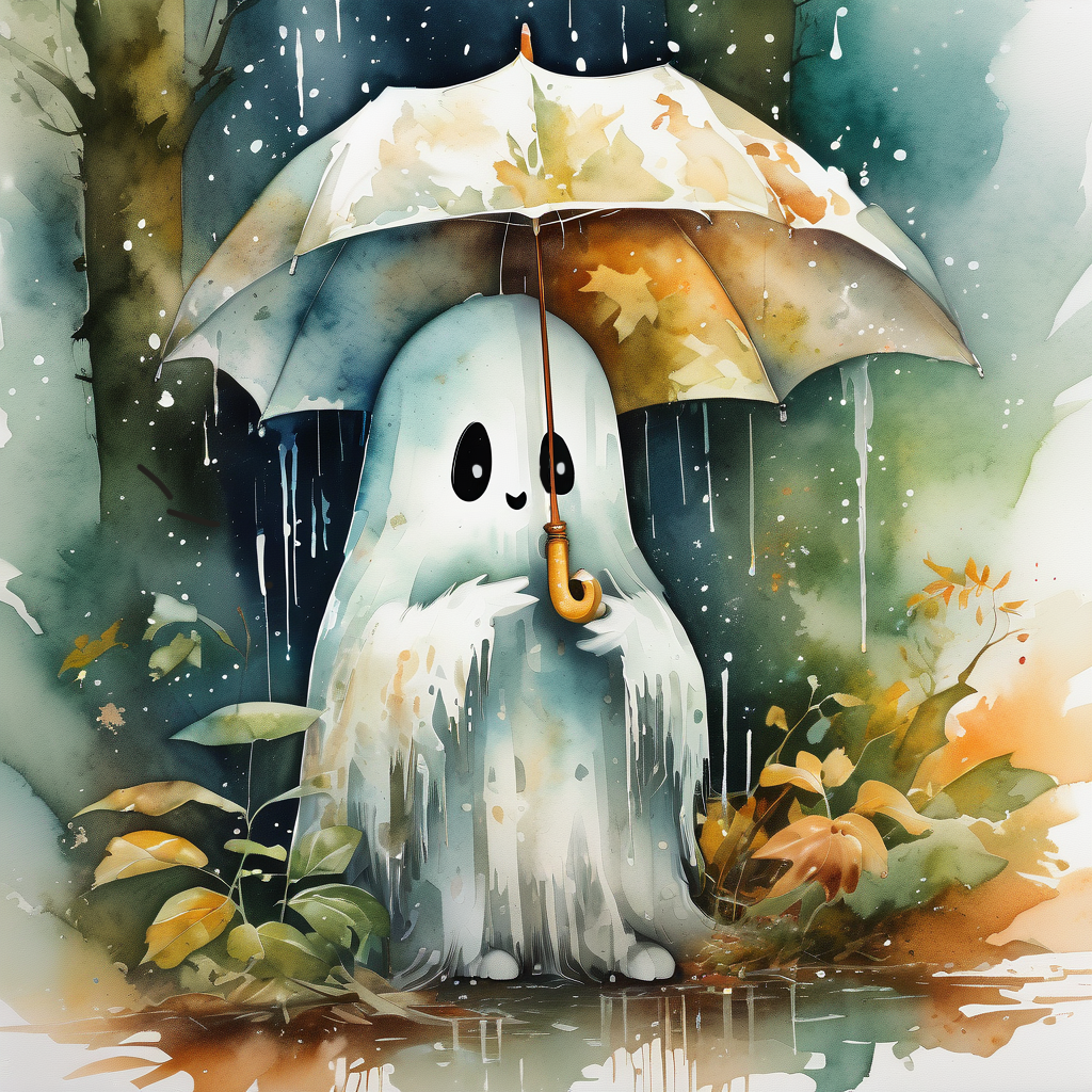 Little Ghost in the Rain