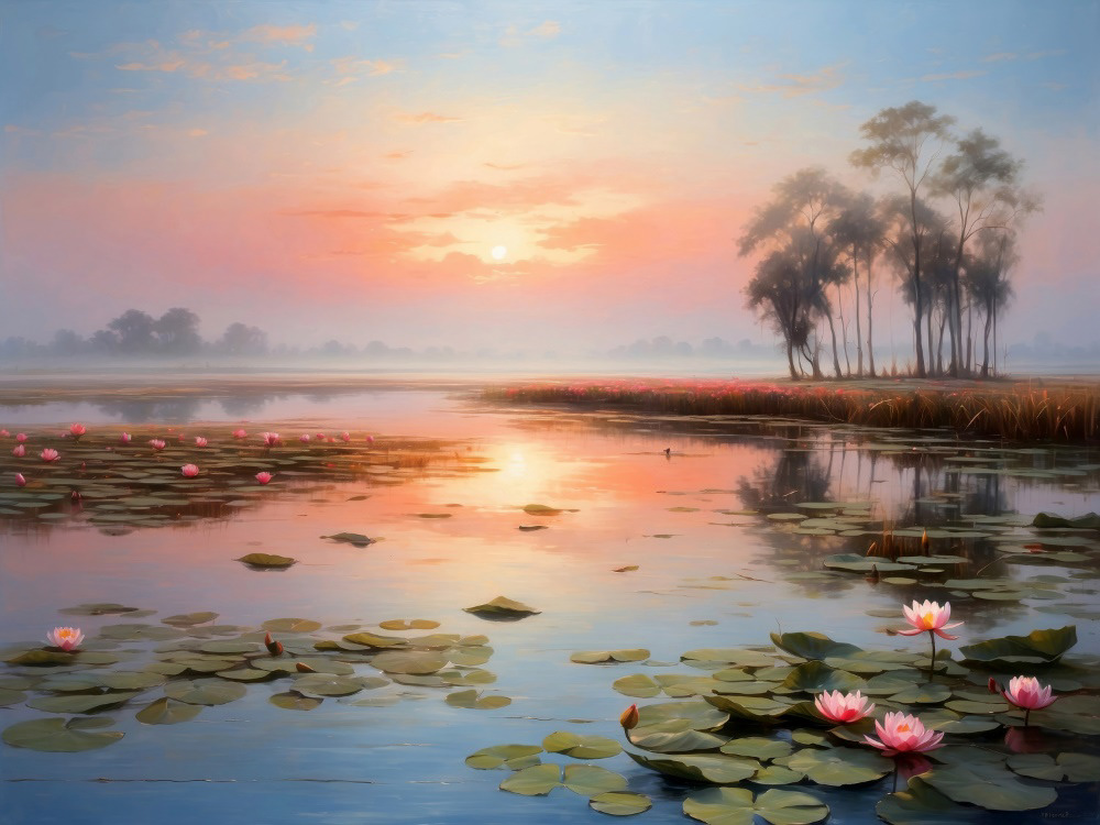 Sundown on the Marsh