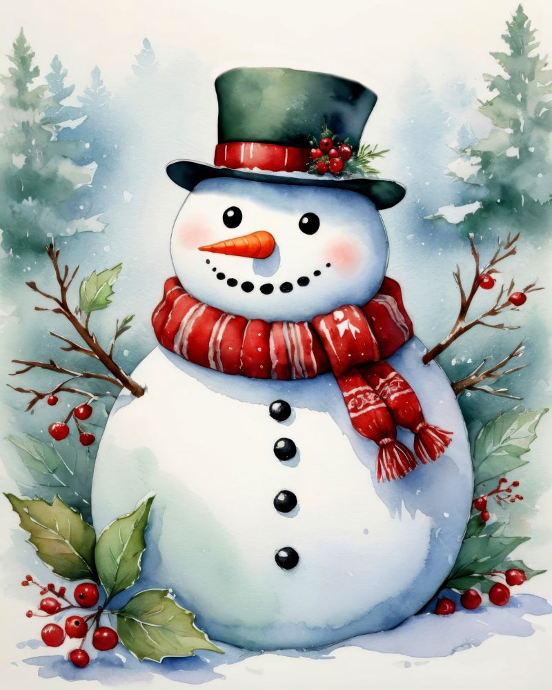 A Jolly Snowman