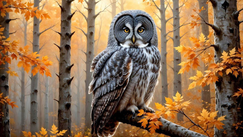 Silent Autumn Sentinel