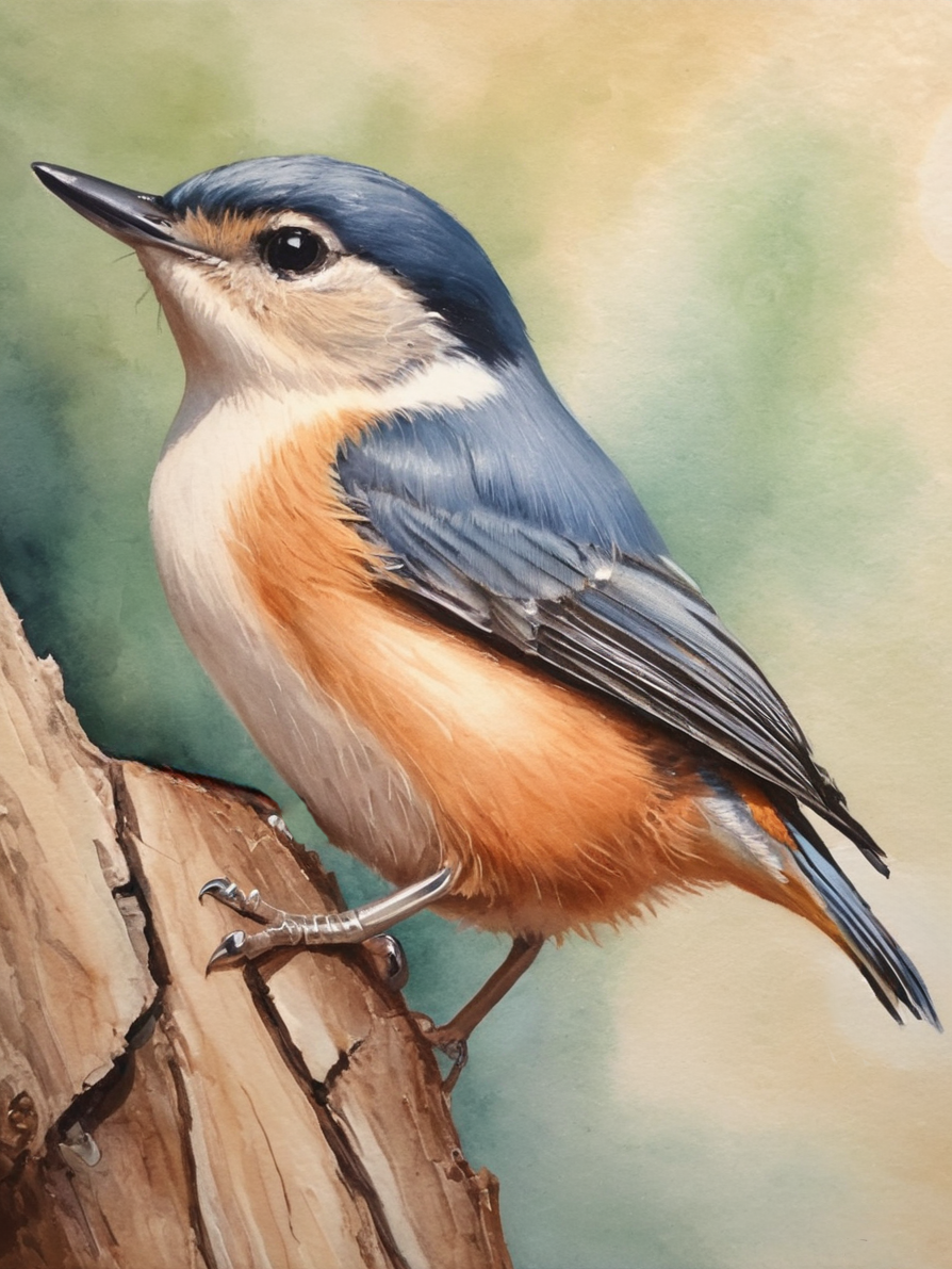 Nuthatch Forest Perch