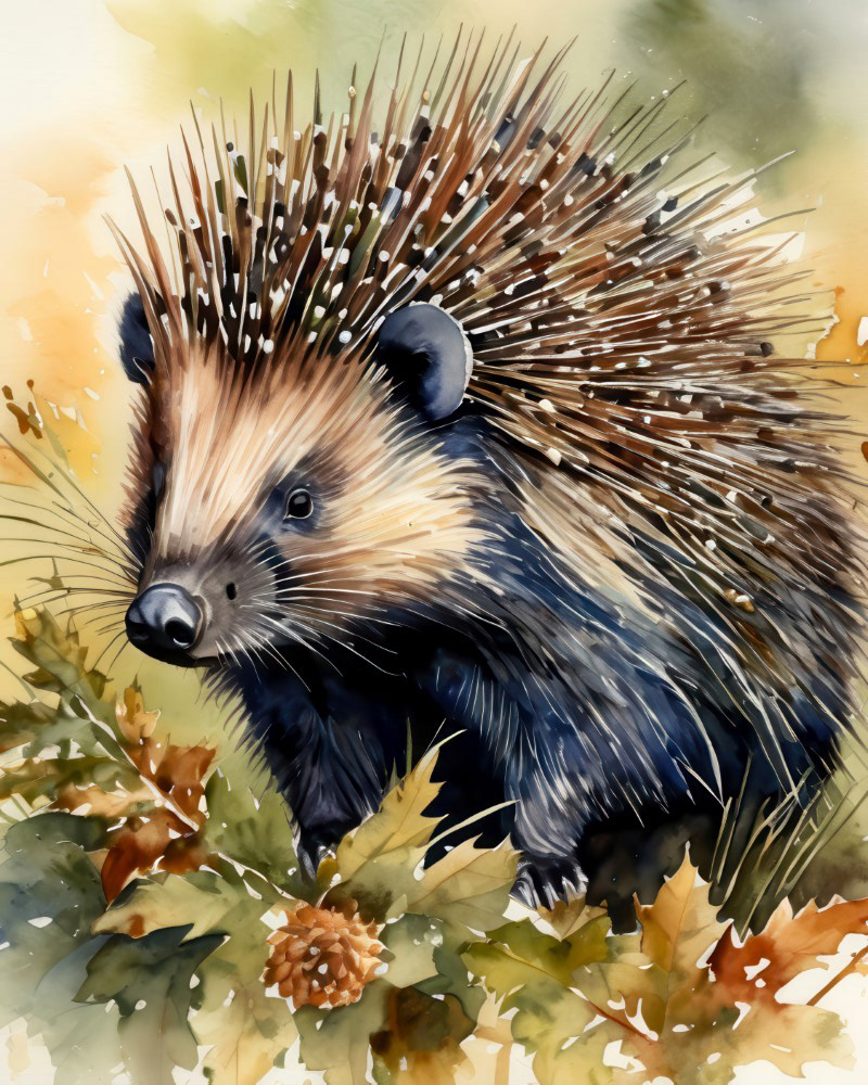 Adorable Porcupine