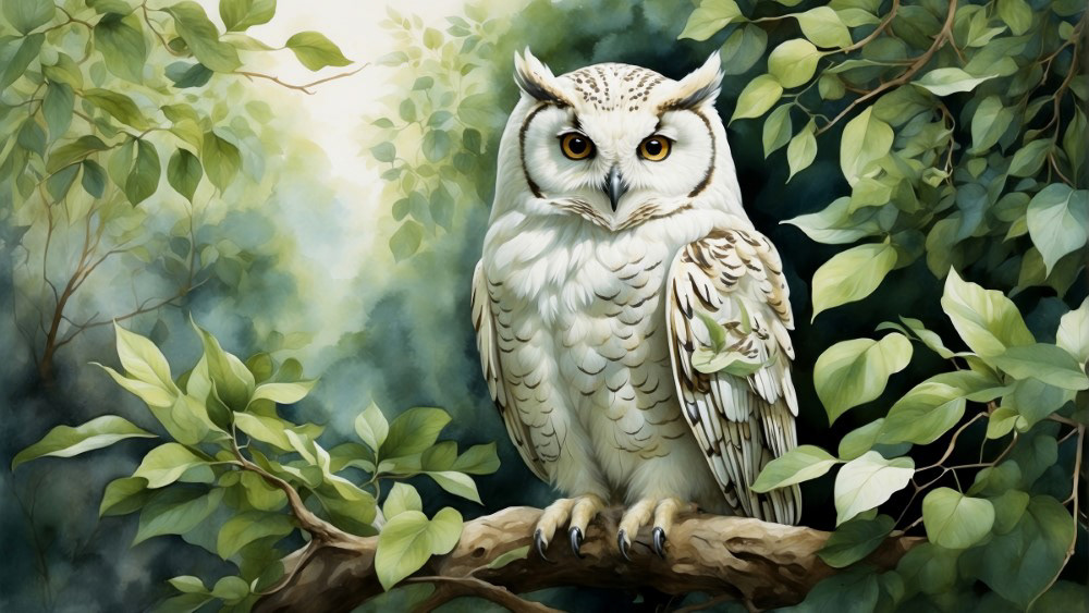 Verdant Veil of the Owl