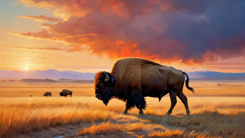 Bison at Last Light
