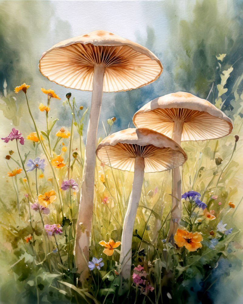 Translucent Parasols