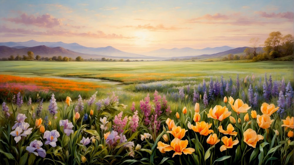 Glorious Spring Meadow