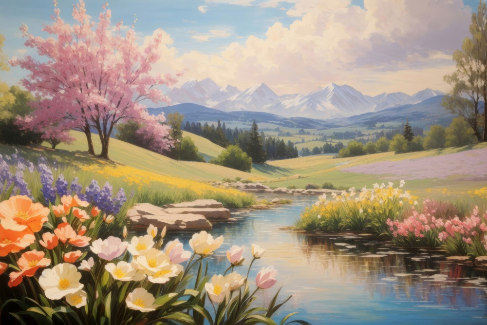 Spring's Vibrant Symphony