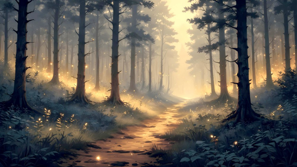 Journey Through the Firefly Forest
