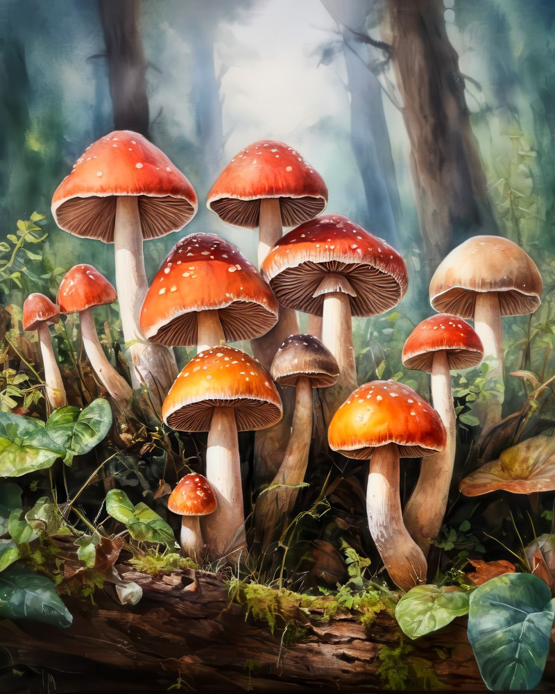 The Flame-Capped Grove