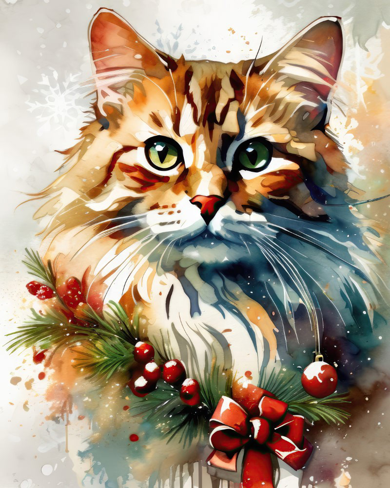 Festive Feline