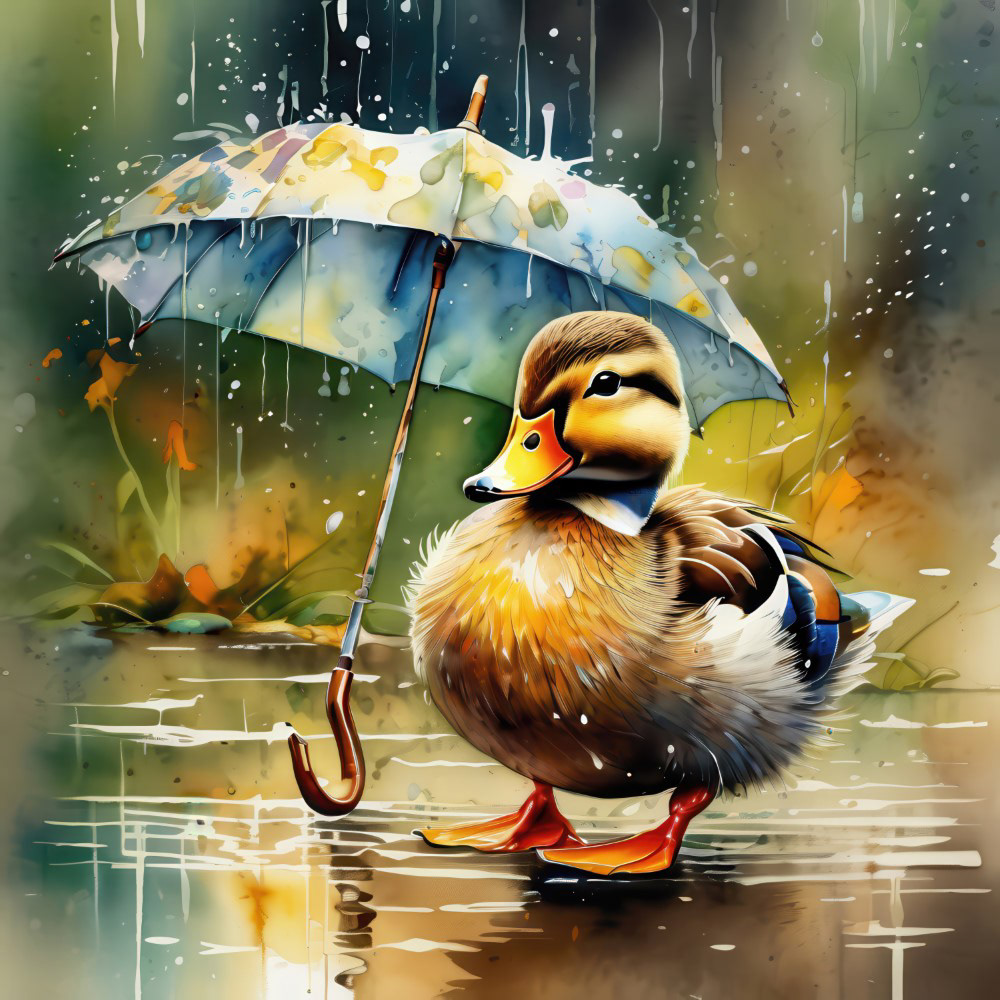 Duck in the Rain