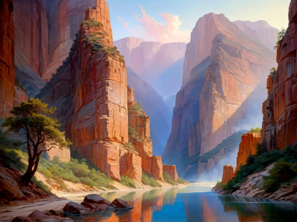 Still River in the Canyon