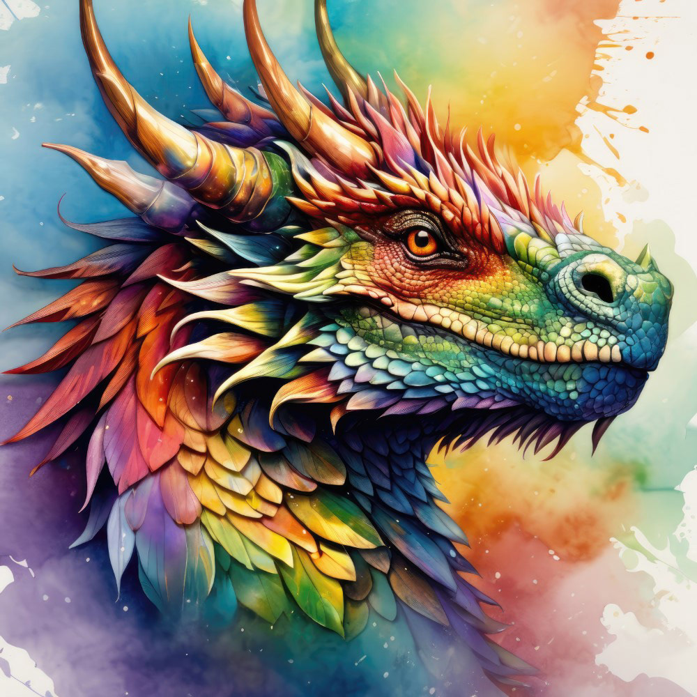 Dragon of Many Hues