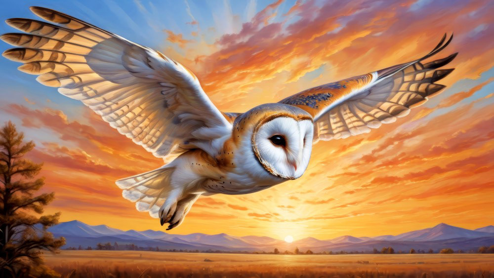 Silent Journey Through Twilight