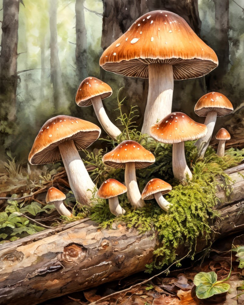 Nature's Mossy Sentinels