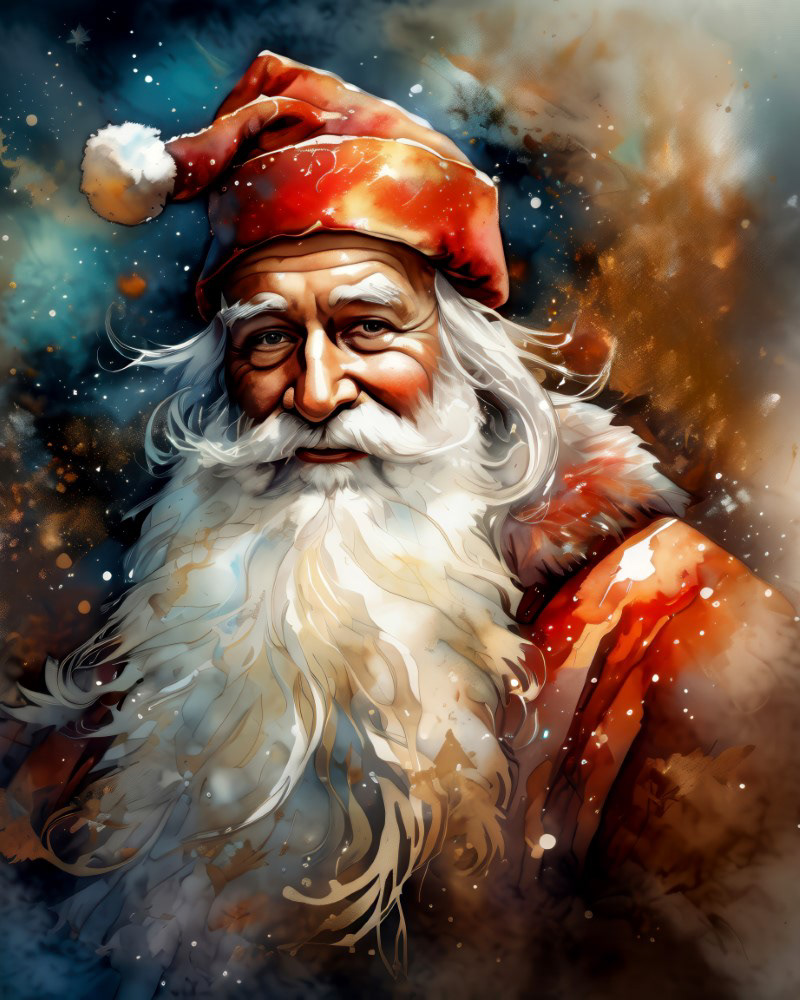 Timeless Santa Portrait