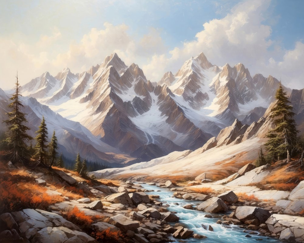 Majesty of the Forest Peaks
