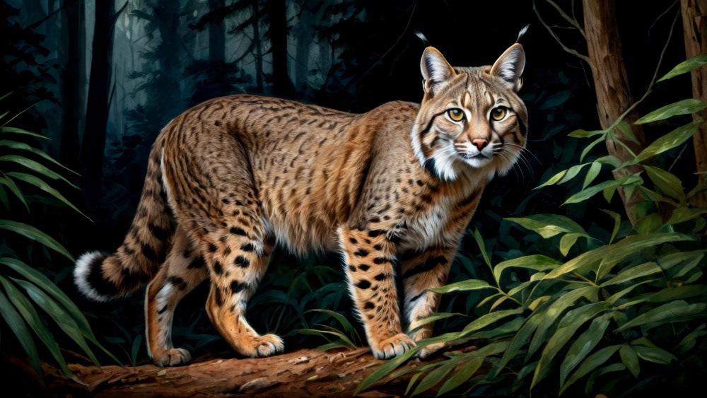 Bobcat in the Underbrush