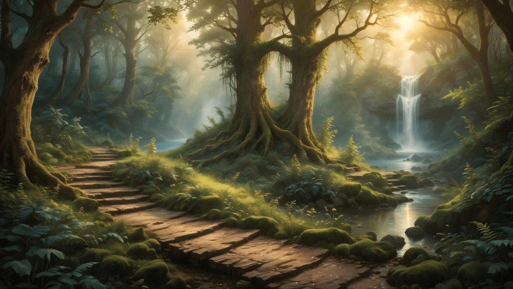 Path Through the Old Forest