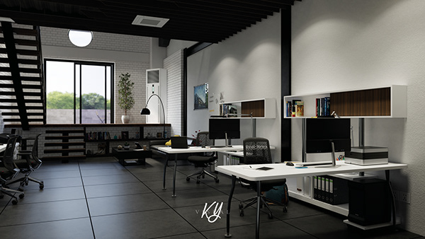 KY. Visual - 'OFFICE STUDIO: BRIGHT MINDS, BOLD SPACE'