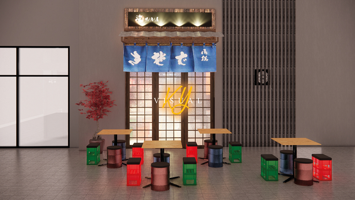 KY. Visual - ‘TEPPANYAKI OF YAKITORI’ @ kch | Visualization