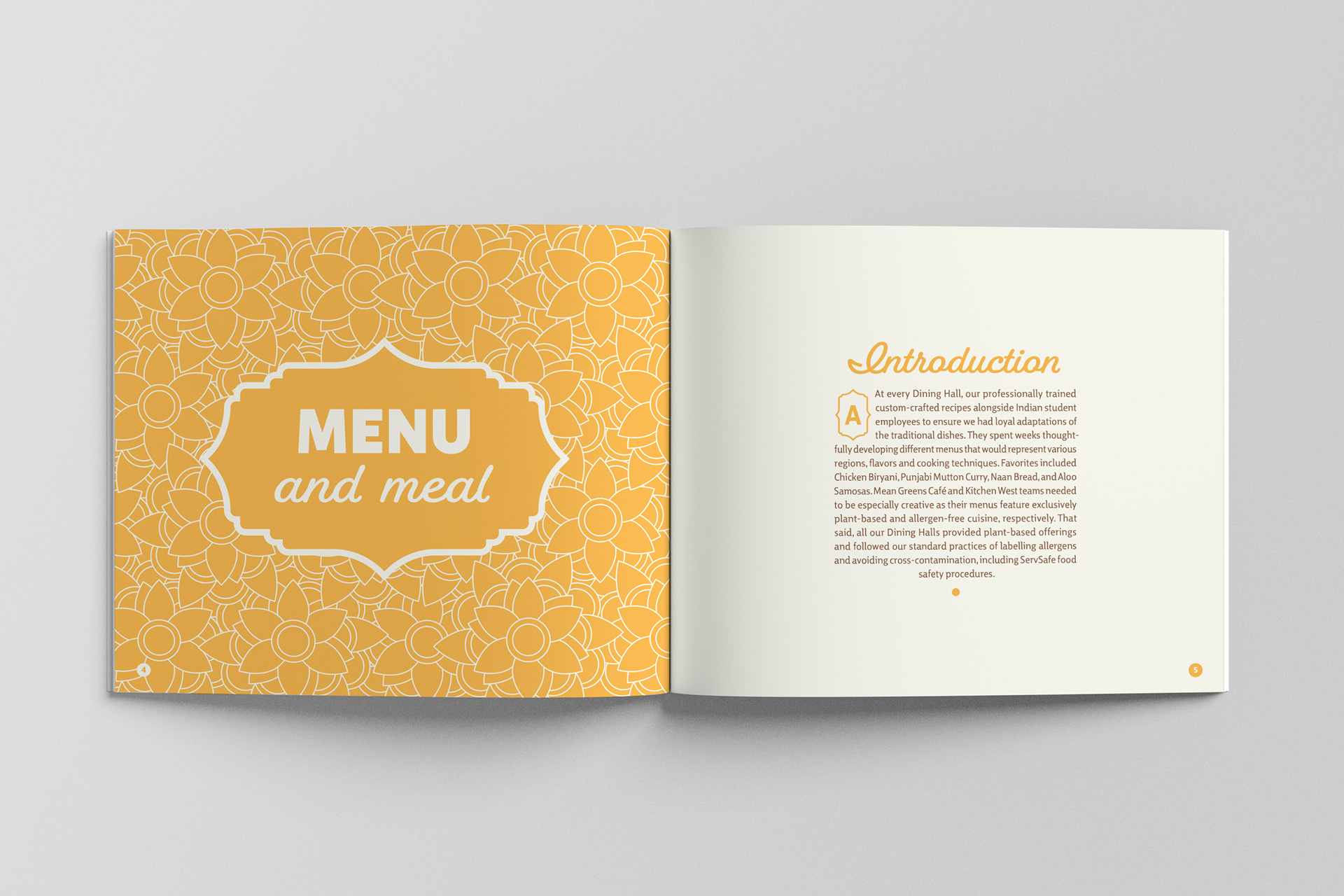Introduction to Menu and Meal