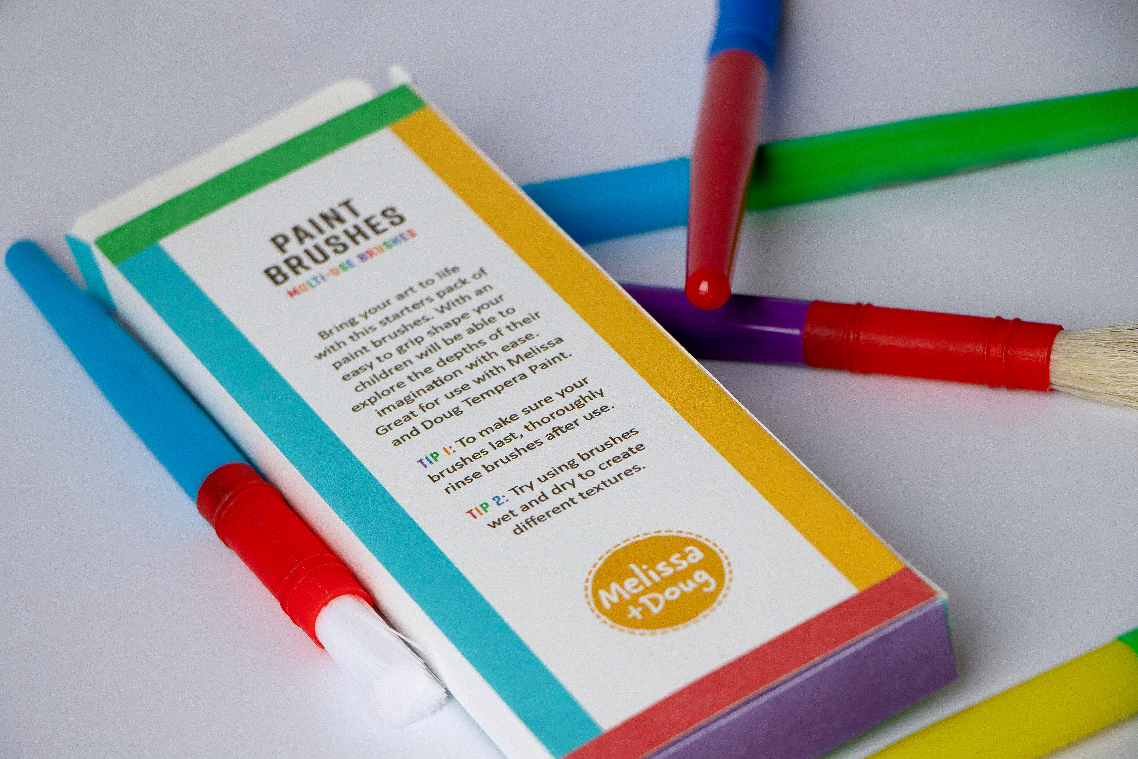 Paint Brush 5 Pack Back