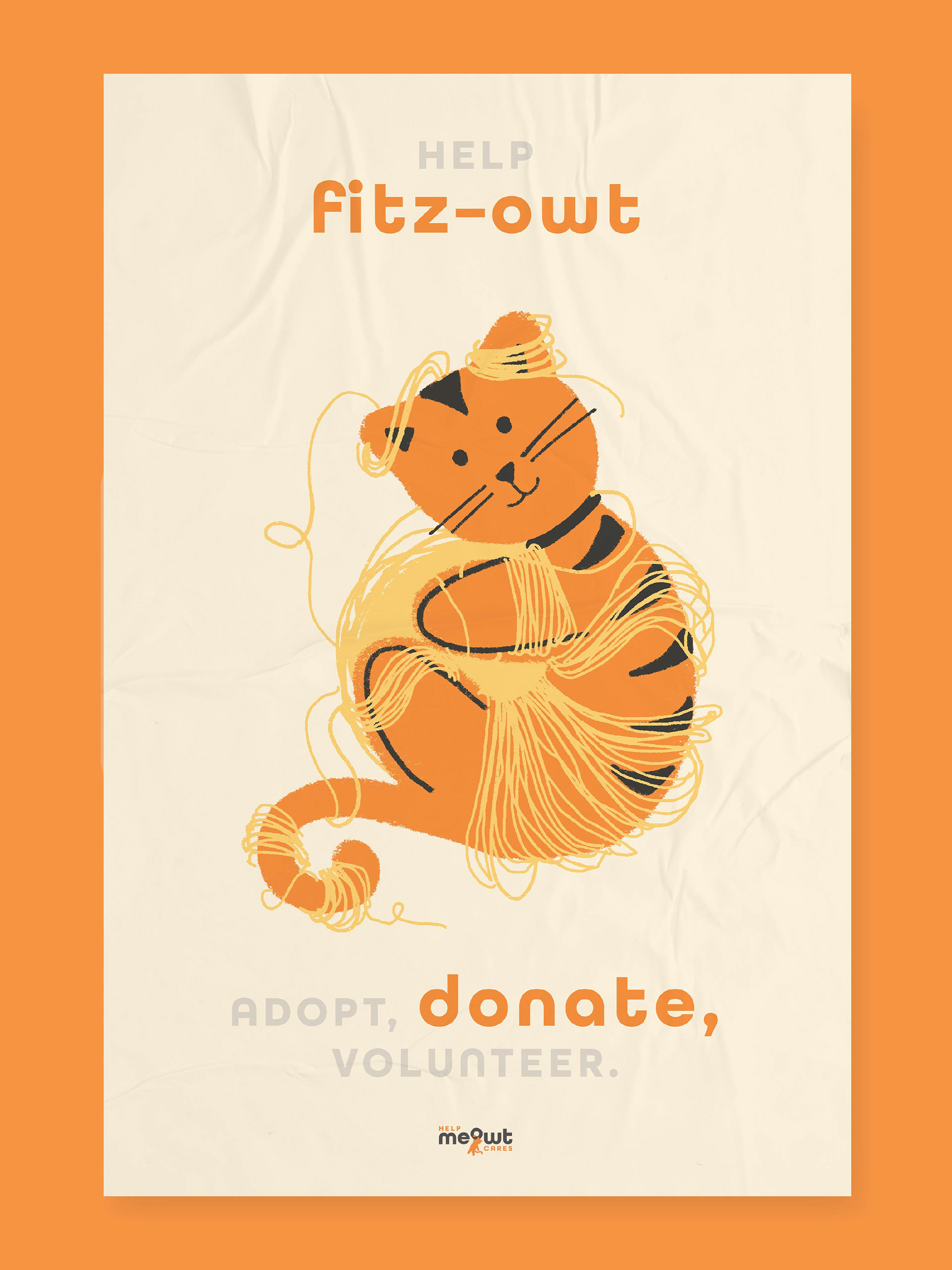 Help Fitz Out, Donate Poster