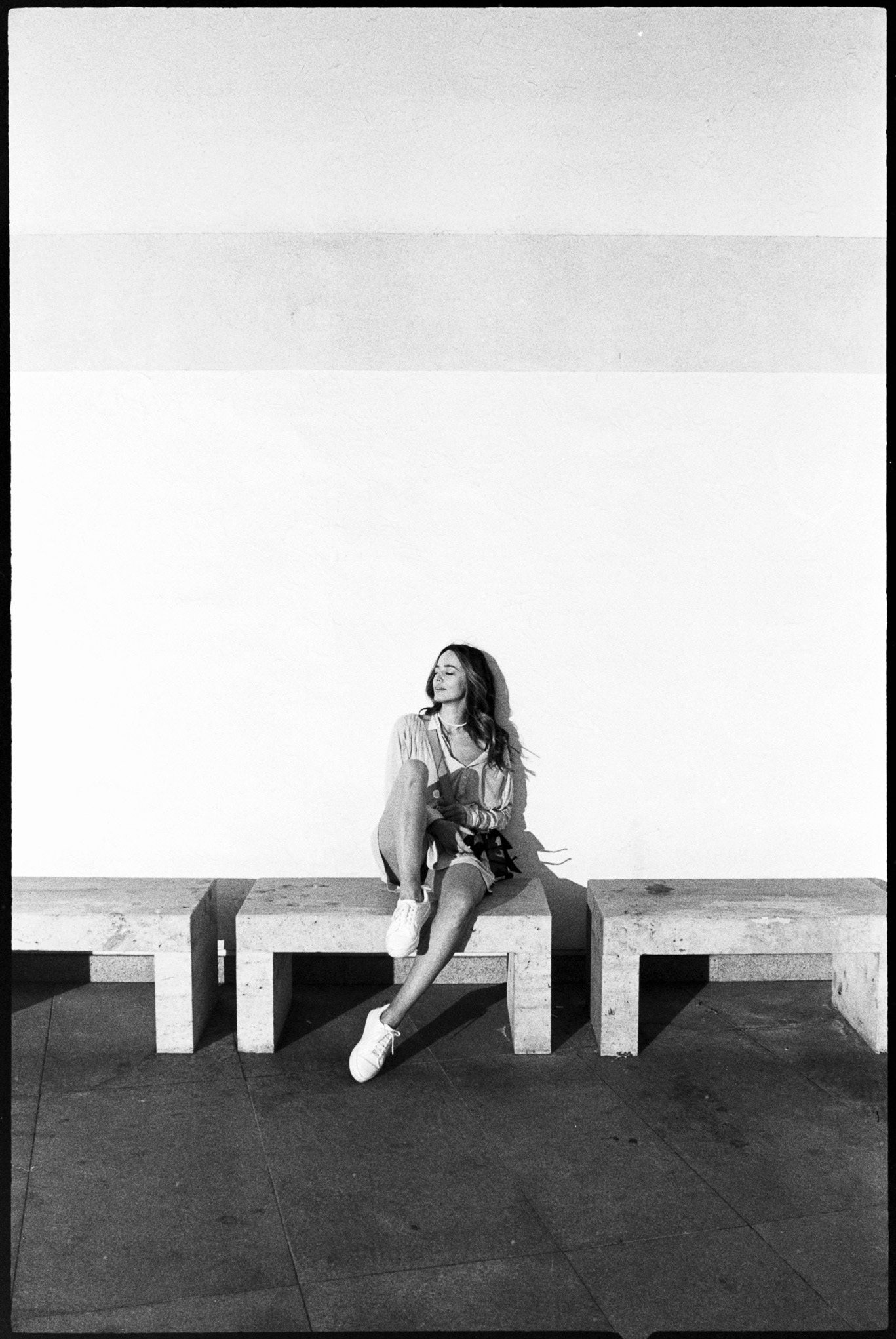 Film portrait of Andreea Raicu, television presenter and entrepreneur, in Bucharest, Romania, photographed by Alex Gâlmeanu.