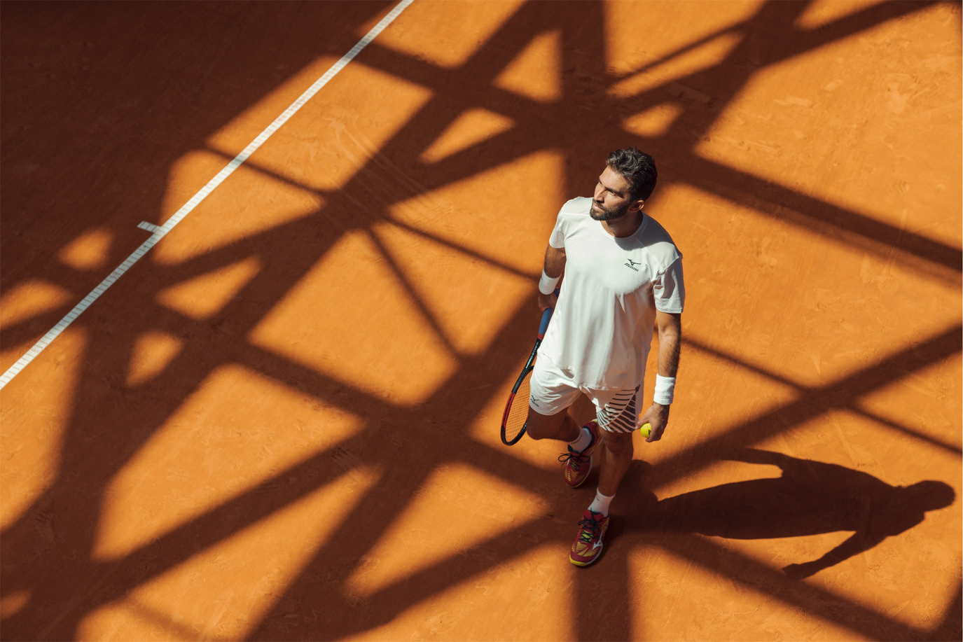 Portrait of Horia Tecău, photographed by Alex Gâlmeanu.