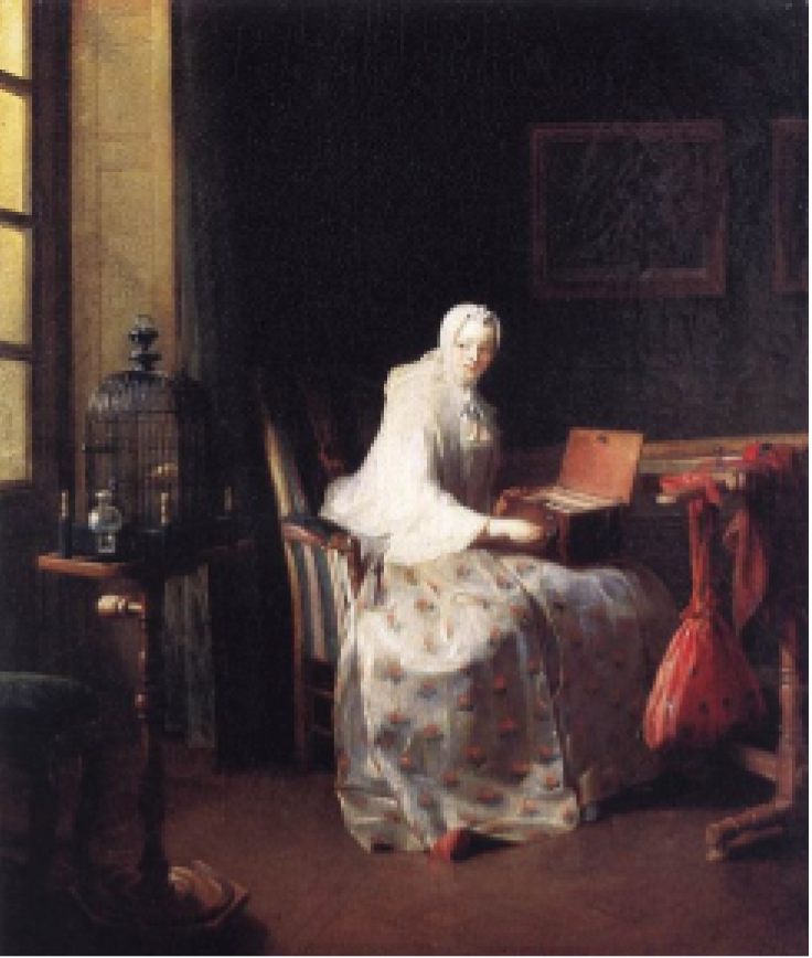 Jean-Baptiste-Siméon Chardin, The Canary, 1750, oil on canvas