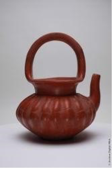 Olla, ca. 250-950 CE, unknown material, 26.80 cm x 22.10 cm