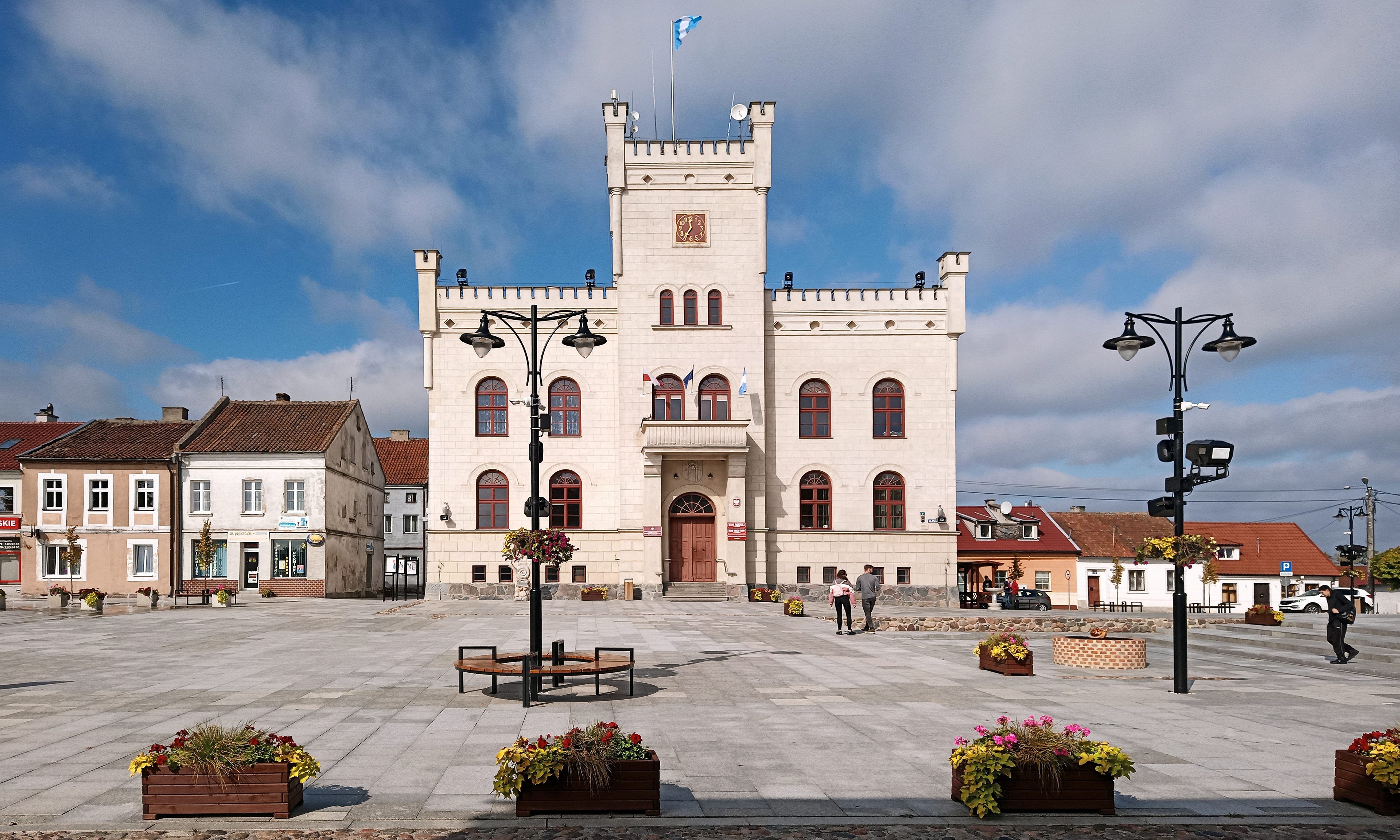 Town Hall in Pasym, PL