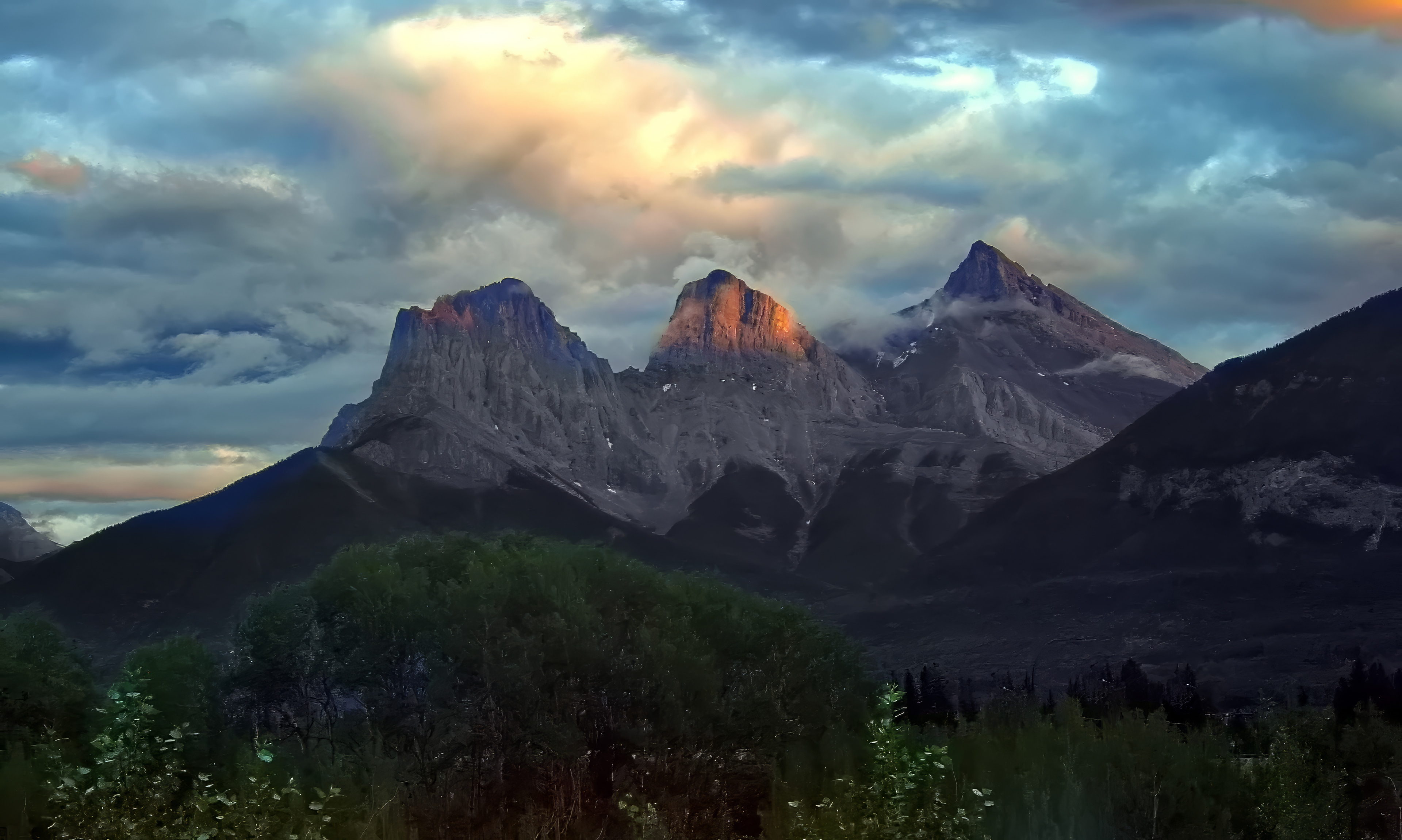Three Sisters - Canmore AB