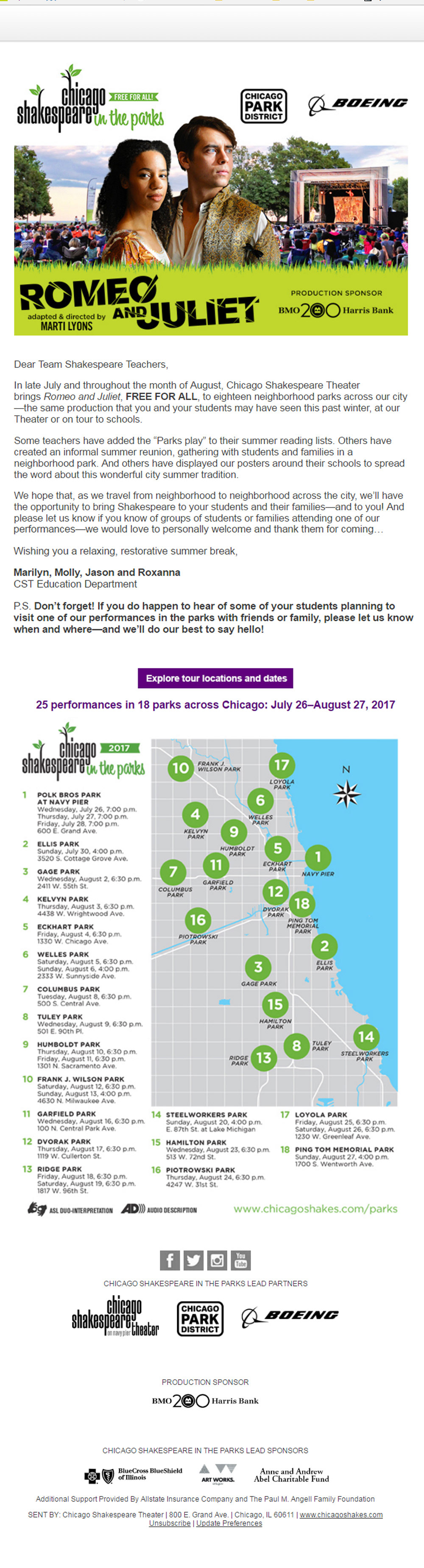 Chicago Shakespeare Theater: Parking & Directions
