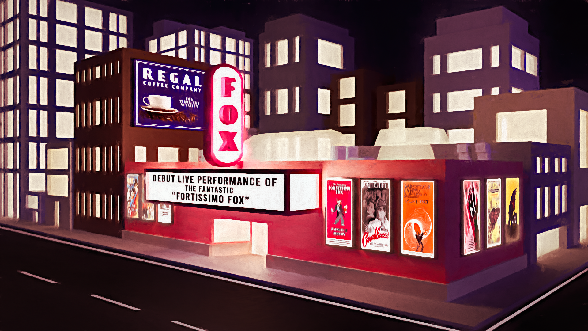 SHORT FILM BACKGROUND DESIGN - 2