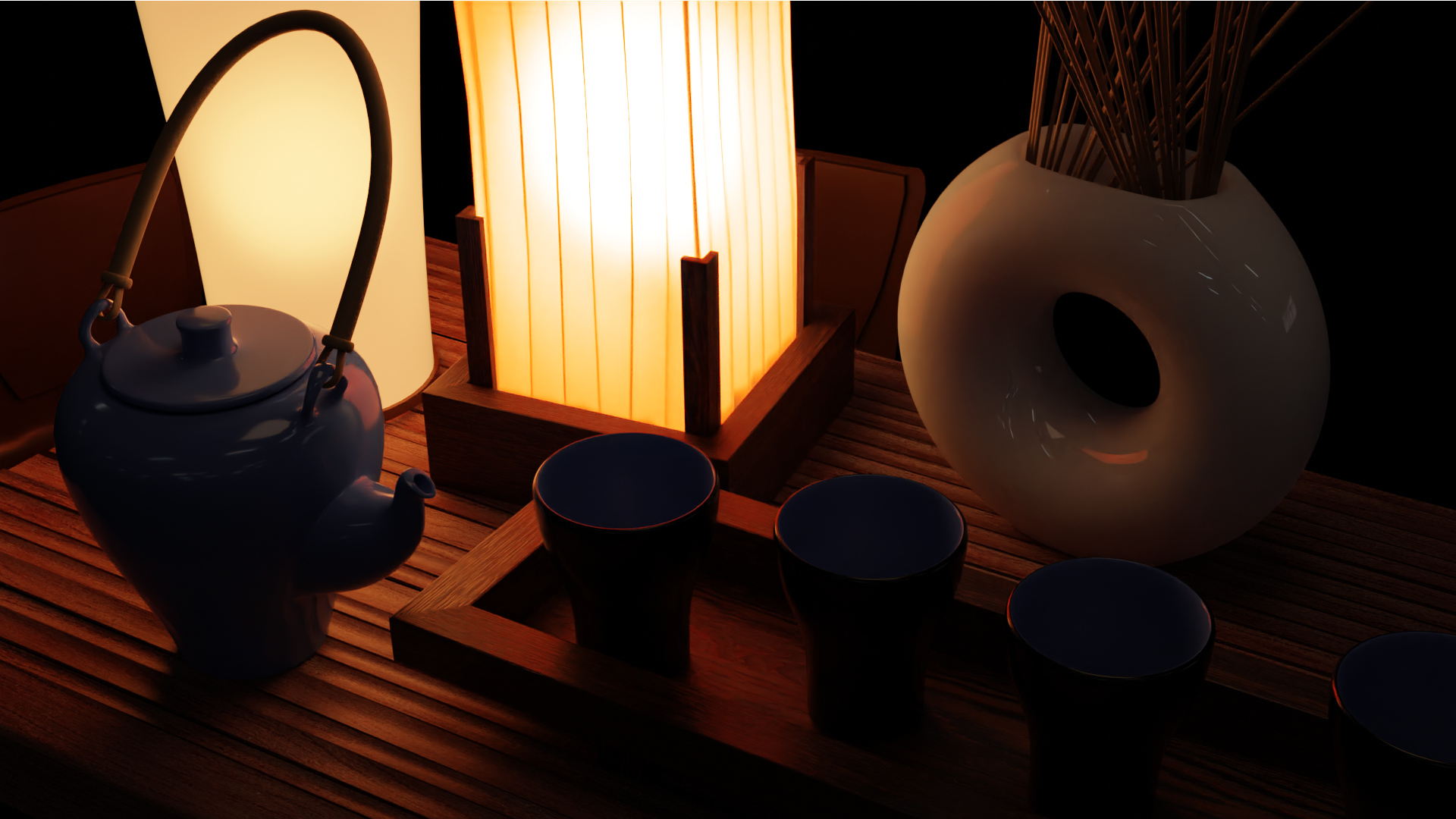 Moody Tea Set