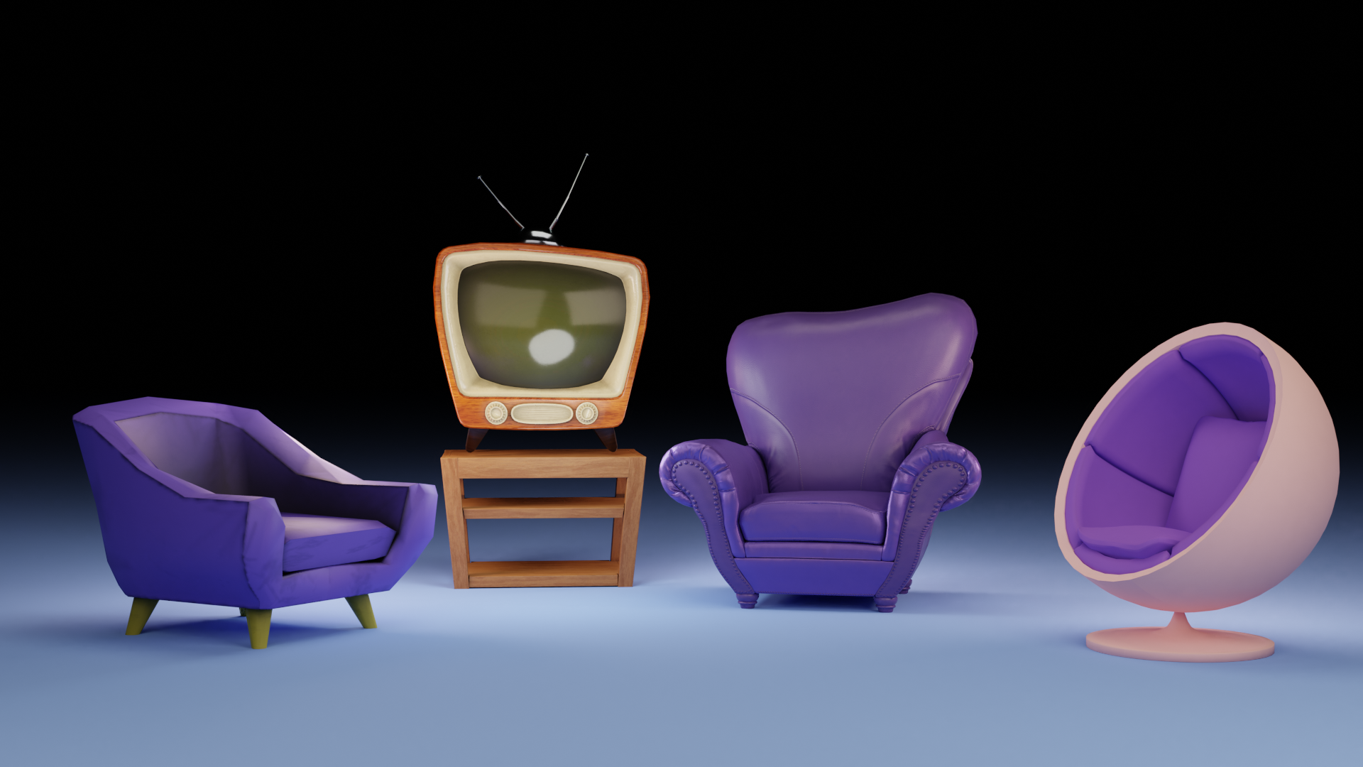 Set for 3D Animation