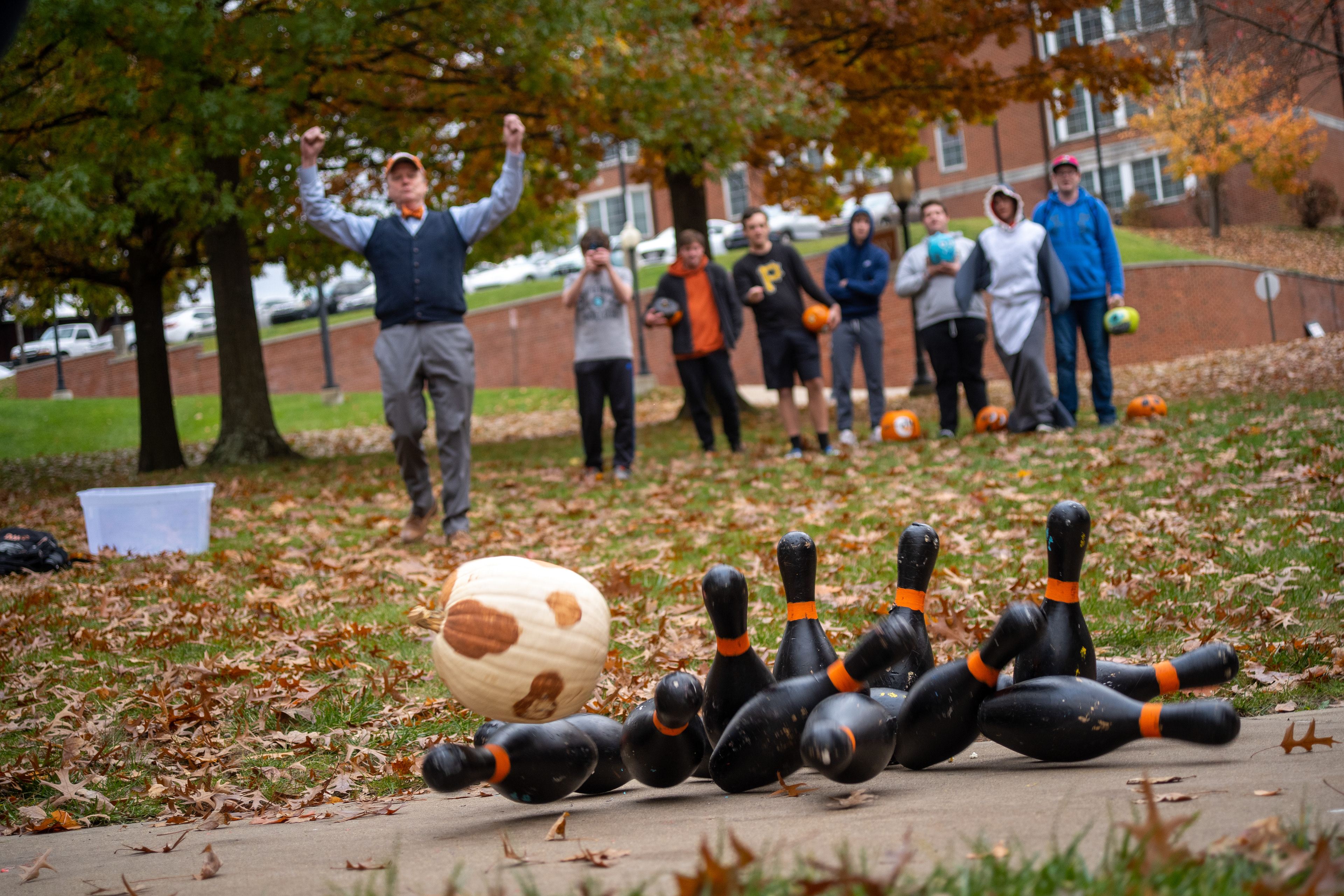 Pumpkin Bowling