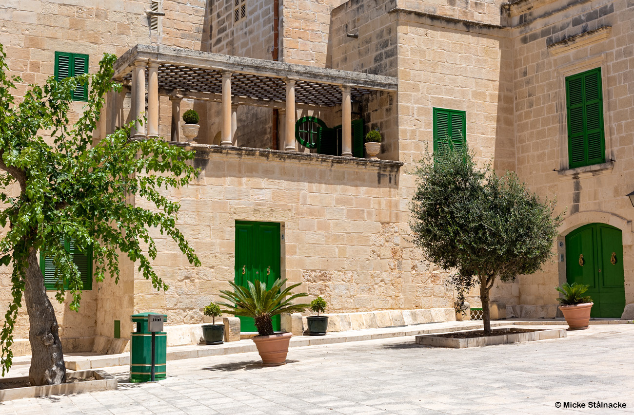 Littlefingers bordell (Game of Thrones season 1, 2011). Mdina, Malta (2018).