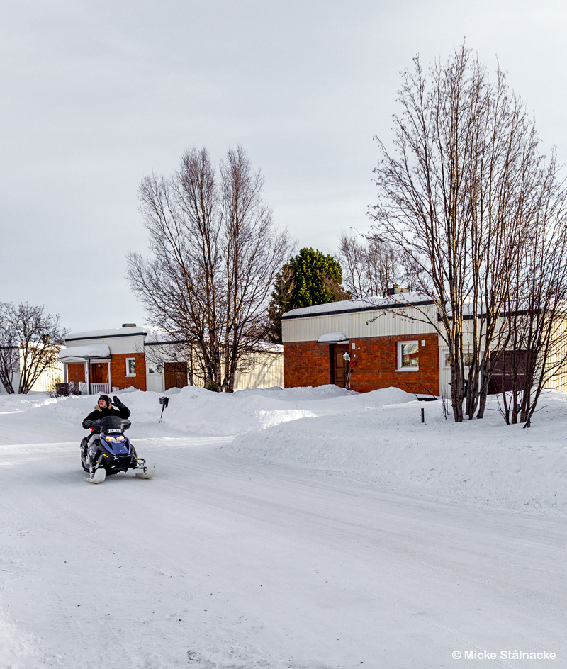 Kiruna, februari 2015.