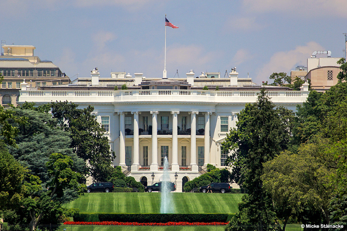 Vita Huset, Washington D.C (2014).